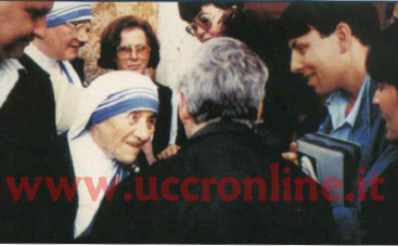 Madre Teresa di Calcutta Madonna di Civitavecchia