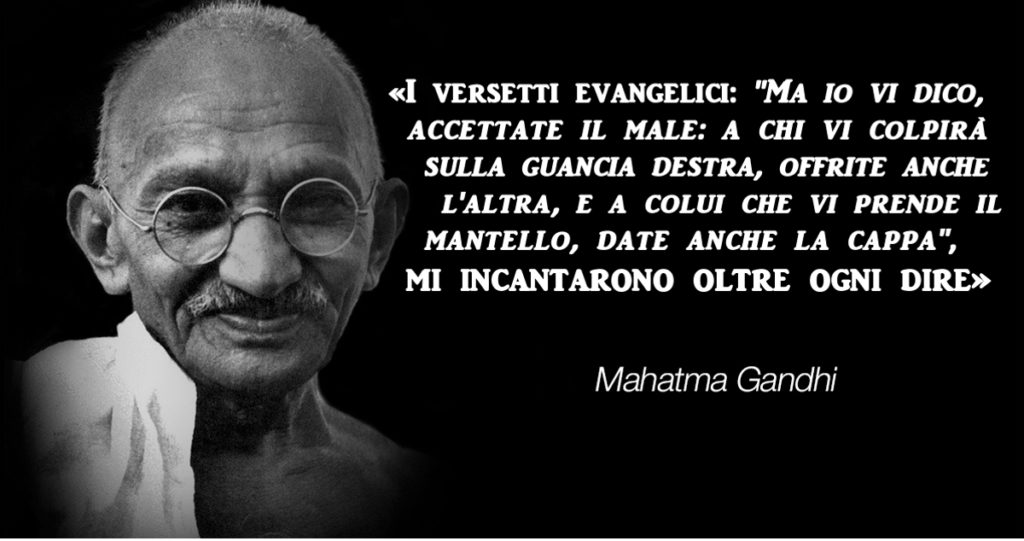 Gandhi, inspirato dal Vangelo per la sua rivoluzione non violenta | UCCR